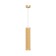 Suspended Technical P038PL-01G, 1XGU10, 10W, 6.5x6.5x30 cm, gold gold