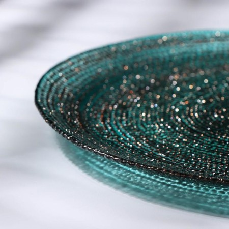 Inspiration dish, d = 21 cm, turquoise color-1