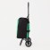 Carrier-house bag on cord, green color