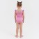Children's swimsuit KAFTAN "Unicorn", height 98-104 (30), pink