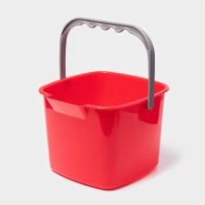 Differential bucket, 7.5 l, 25.2 × 25.5 × 18.7 cm, red