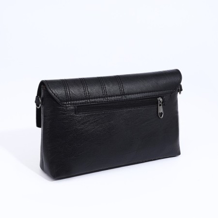 Bag-clate on magnet, long belt, black color-1