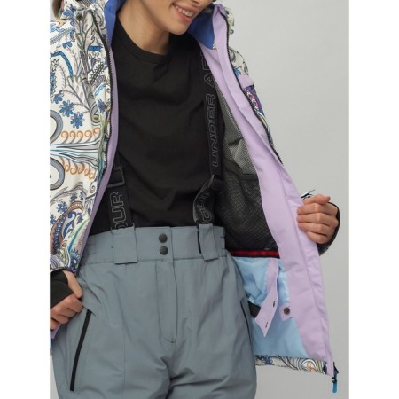 Ski costume is female, size 42, colorful color-7