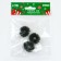 Decor "New Year's Wreath", set of 3 pcs., Size 1 pc. -3 cm, dark green color