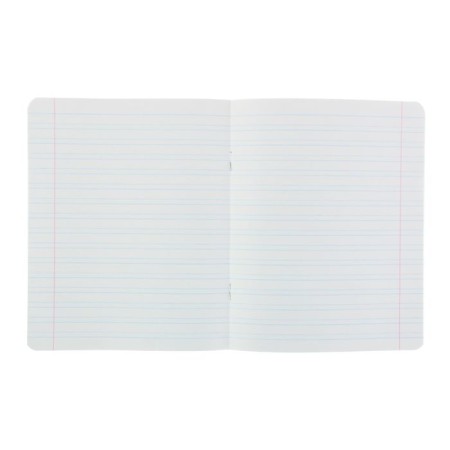 Notebook 12 sheets in the narrow line "Narodnaya", covered covered paper, light green-1
