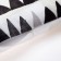 Pillowcase decorative Etel Water "Triangles" 40 x 40 cm, velor
