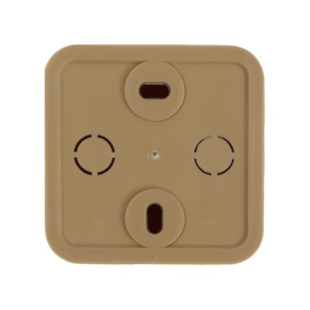 Dressing box for the cable channel Ural Pak, 50x50x20, IP 40, light wood, KR-513110050-2