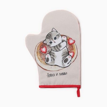 Mittens-output of the share "Cat" 20x28 cm, 35% HL, 65% PE, Vatin 250 g/m2-1