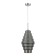 STL LUCE Sus. SL1001.103.01. Rexite. 1x40 W, E27, 21x21x36 cm, chromium color