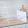 Dishes for dishes with a pallet 2-tier, 24 × 40 × 38 cm, white color
