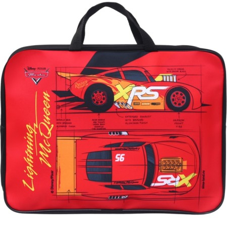 Folder with handles Textile A4, 350x270x100 mm, Cars-5