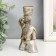 Souvenir Polystone Summary Sloval inserts "Indian elephant on stone" 12.5x6.5x3 cm