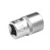 Thile head Stels 13662, under the square, 1/2 ", 17 mm, twelve -sided, chrome
