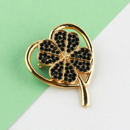 Brooch "Yekaterinburg", 3.9 x 3.6 cm-3