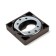 Lockland cylinder overlay, square, graphite, kit.