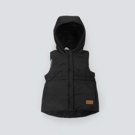 Beginning children's insulated kinderlitto "Country", height 80-86 cm, black color