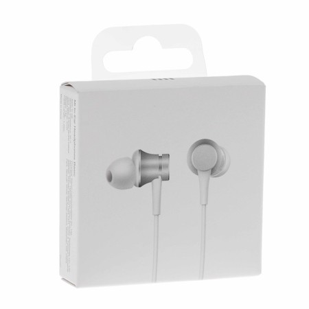 Headphones Xiaomi Mi In-Ear Basic ZBW43555TY, vacuum, microphone, 93DB, 3.5mm, 1.25m, silver-2