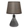 Lamp "Beni" 1he14 40W gray 20x20x33 cm Risalux