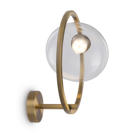 Bra Maytoni Mod327wl-L5BS3K1, LED, 5W, 32x21.8x35 cm, 450lm, brass color-4