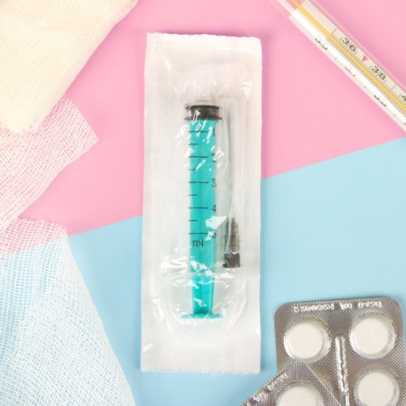 Medical syringe three -component 5 ml, 22G, 0.7 x 40 mm, MPC Yelets, Russia-2