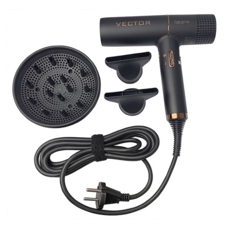 Harizma Vector H10226, 1700 W, 3 speeds, 3 temperature conditions, black-3