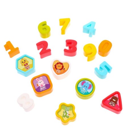 Developing toy-soroter "cube", with a watch-1