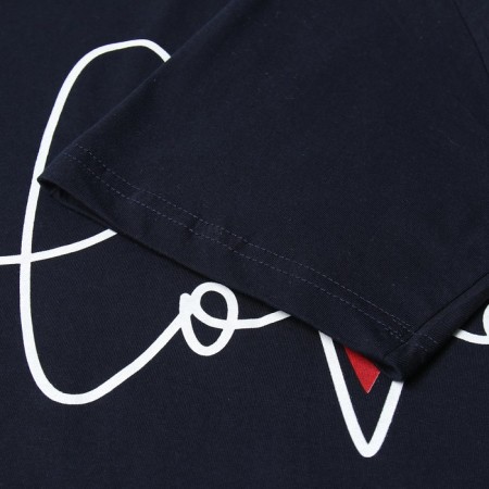 Homemade set (T-shirt/Bridges), dark blue color, size 44-2