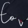 Homemade set (T-shirt/Bridges), dark blue color, size 44