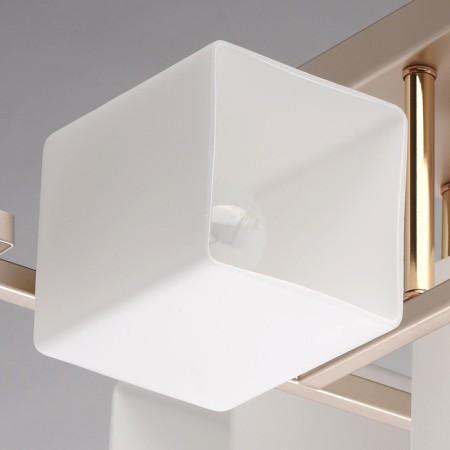 Tetro ceiling chandelier, 5x60W E14, metal 65x65x20 cm-8
