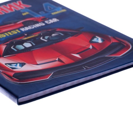 Diary for grade 1-4 Sport Car, integral cover, glossy lamination, reference information, 48 sheets-2