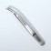 Pinzet bent, wide, 8.3 cm, silver color, RU-0617
