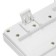 Keyboard Gembird KB-8355U, wired, membrane, 104 keys, USB, white