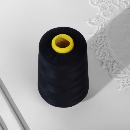 Threads 50/2, 5000 yard, black color-2
