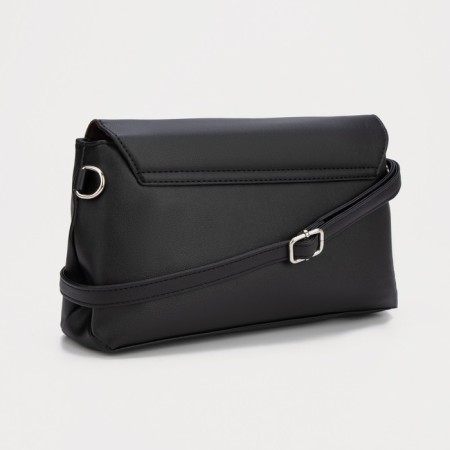 Bag-mixer on the valve, external pocket, long belt, black color-1