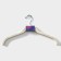 Hangers - shoulders for the clothes of the share, 42 × 22 cm, 5 pcs, white color