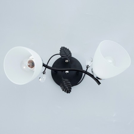 Chandelier 2005/2 E27 60W black+chrome 44x26x25 cm Bayerlux-7