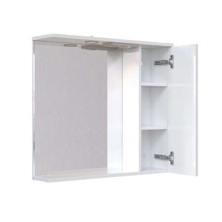 Cabinet-mirror suspended SANSTAR "Volga 70" White-3