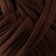 Knitted yarn 100% cotton "Lentino mini" 100 g 40 m color 15 dark chocolate