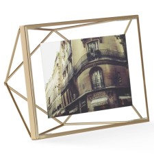 PRISMA photo frame, 10 x 15, golden