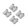 Maunfeld CVI594WH hobing surface, induction, 4 burners, sensor, white
