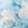 Yarn "Puffy Color" 100 % micropoliester 9m/100g (5924 blue)
