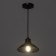 Lamp "Arten" 1xe27 40W Black 18x18x6-106 cm