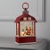 Santa Claus and Bear LED figure 14 × 24 × 8 cm, plastic, AAX3 batteries (not in the kit), glow warm white