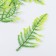 Decor for creativity "Leaves of the forest fern" set 5 pcs Green 15 cm