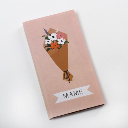 Chocolate wrapper, confectionery packaging, “Mom” 18.2 x 15.5 cm-1
