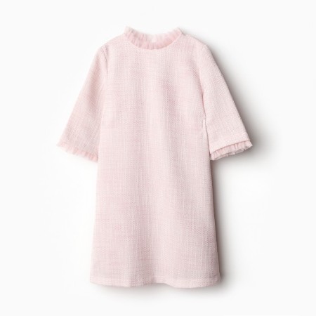 Платье для девочки MINAKU: PartyDress, цвет розовый, рост 158 см-8