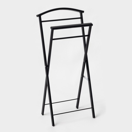 Costume hanger "Small outline", 35.5 × 23.5 × 76 cm, black color-1