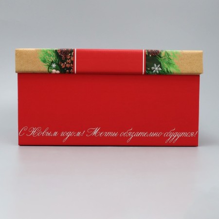 Folding box “With the best wishes”, 31.2 x 25.6 x 16.1 cm, New Year-4