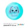 Children's ball zabiaka "Bunny", d = 22 cm, 60 g, color mix