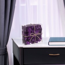 A set of dried flowers made of natural materials with the aroma of lavender 